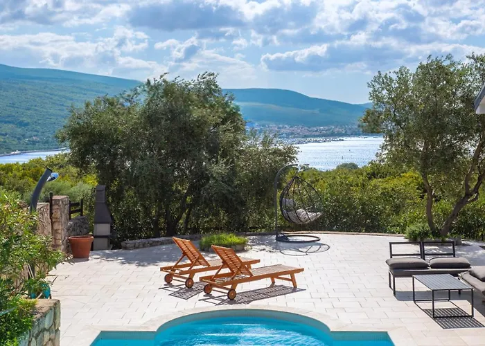 Lucija With Pool Island Krk By Guide Villa