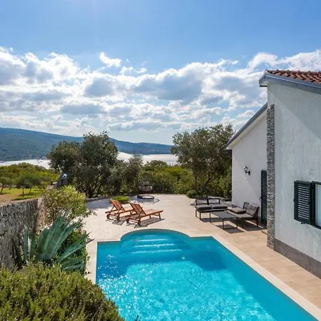 Villa Lucija With Pool Island Krk By Guide Kornić